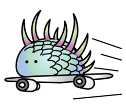 Cambrian life sticker #10886553