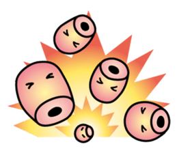 Cambrian life sticker #10886556