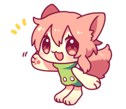 Mofuko chan sticker #10886600