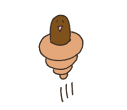 bread love sticker #10886689