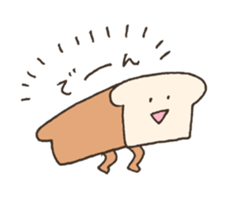 bread love sticker #10886702