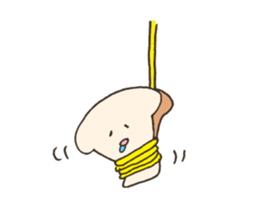 bread love sticker #10886705