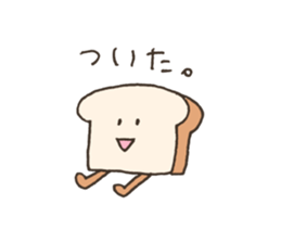 bread love sticker #10886707