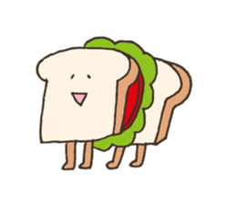 bread love sticker #10886709