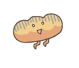 bread love sticker #10886719
