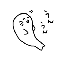 azarashi sticker GON sticker #10886844