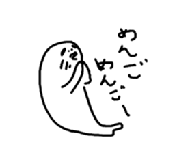 azarashi sticker GON sticker #10886851