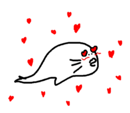 azarashi sticker GON sticker #10886866