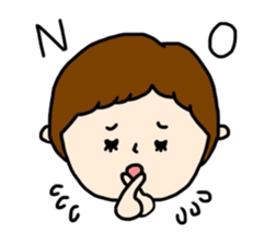 face stamp1 sticker #10886913