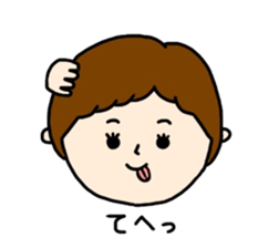 face stamp1 sticker #10886935