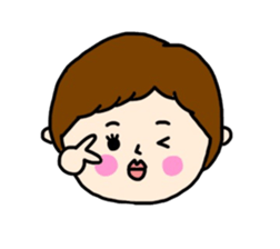 face stamp1 sticker #10886956