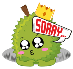 Duren Yuki : Daily Talk sticker #10886964