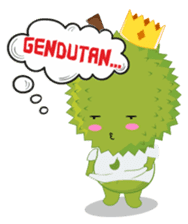 Duren Yuki : Daily Talk sticker #10886965