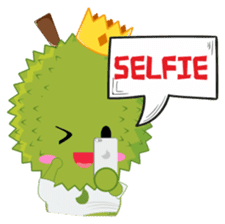 Duren Yuki : Daily Talk sticker #10886966