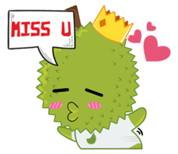 Duren Yuki : Daily Talk sticker #10886970
