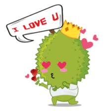 Duren Yuki : Daily Talk sticker #10886973