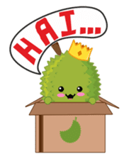 Duren Yuki : Daily Talk sticker #10886975