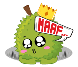 Duren Yuki : Daily Talk sticker #10886977