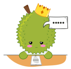 Duren Yuki : Daily Talk sticker #10886978