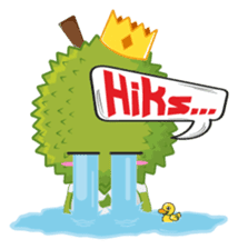 Duren Yuki : Daily Talk sticker #10886979