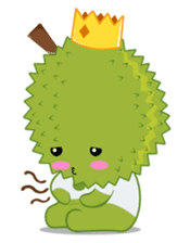 Duren Yuki : Daily Talk sticker #10886980