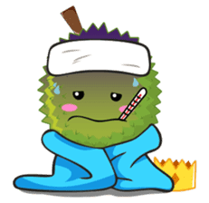 Duren Yuki : Daily Talk sticker #10886992