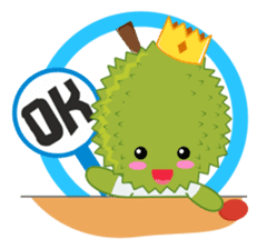 Duren Yuki : Daily Talk sticker #10886997