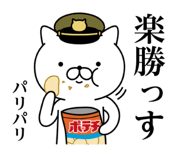 Military cat 3 sticker #10887344