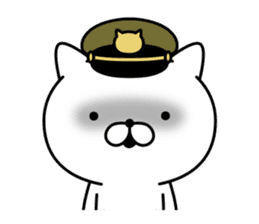 Military cat 3 sticker #10887359