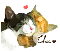 Oh my cat's!2 sticker #10887416