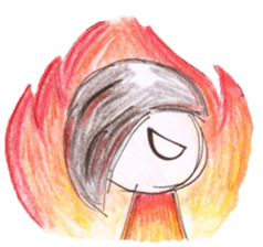 Daily life of Dr.Apple sticker #10887475