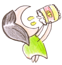 Daily life of Dr.Apple sticker #10887476