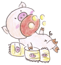 Daily life of Dr.Apple sticker #10887477
