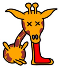 JIN-JIN Giraffe Life 3 sticker #10887483