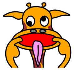 JIN-JIN Giraffe Life 3 sticker #10887484