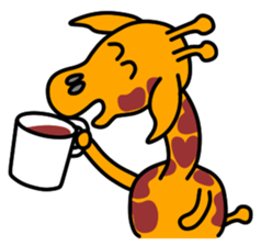 JIN-JIN Giraffe Life 3 sticker #10887486