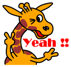 JIN-JIN Giraffe Life 3 sticker #10887491