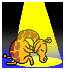 JIN-JIN Giraffe Life 3 sticker #10887492