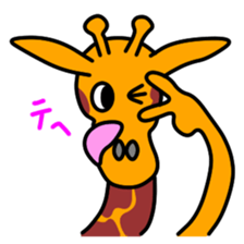 JIN-JIN Giraffe Life 3 sticker #10887493