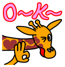 JIN-JIN Giraffe Life 3 sticker #10887499