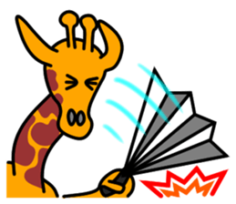 JIN-JIN Giraffe Life 3 sticker #10887505