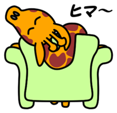JIN-JIN Giraffe Life 3 sticker #10887509