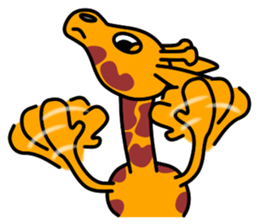 JIN-JIN Giraffe Life 3 sticker #10887511