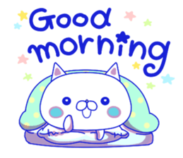 For everyday use ! Blue sky cat's. sticker #10887804