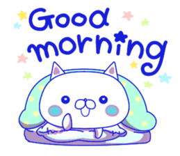 For everyday use ! Blue sky cat's. sticker #10887804