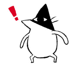 Cat's karma sticker #10888068