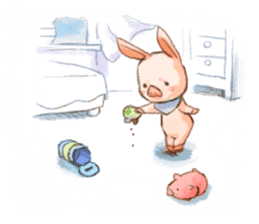 NonNon of the piglet 03 sticker #10888085