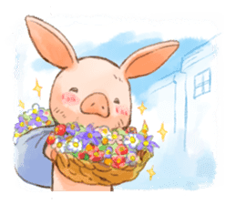 NonNon of the piglet 03 sticker #10888095