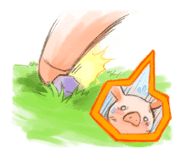 NonNon of the piglet 03 sticker #10888103