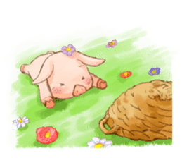 NonNon of the piglet 03 sticker #10888110